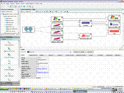 Intuitive application map and deep configuration details