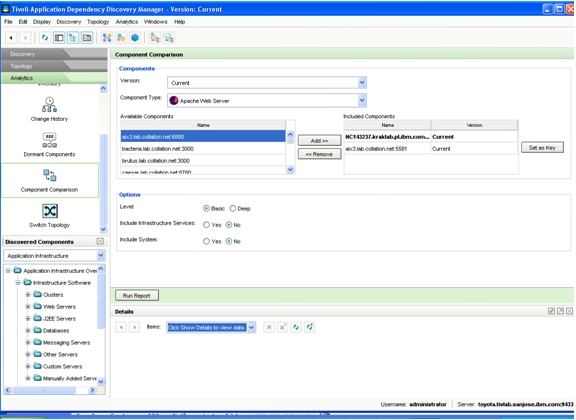 Compare Components