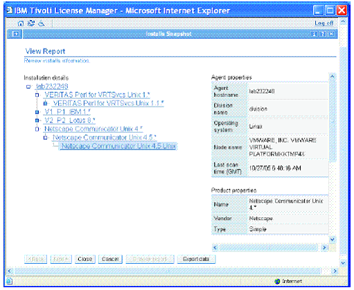 Report details